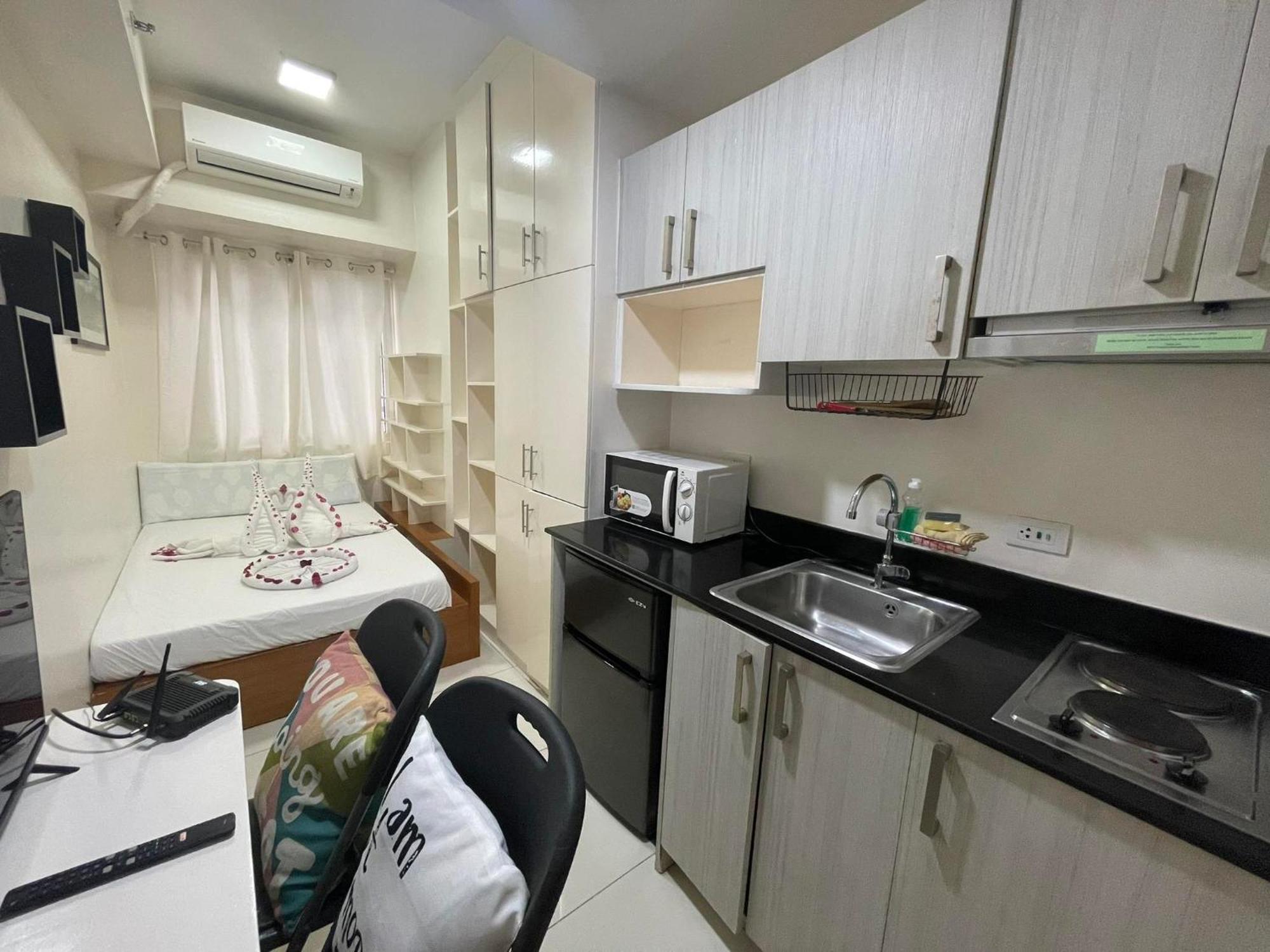 Green Residences Staycation By Pbyy Manila Oda fotoğraf
