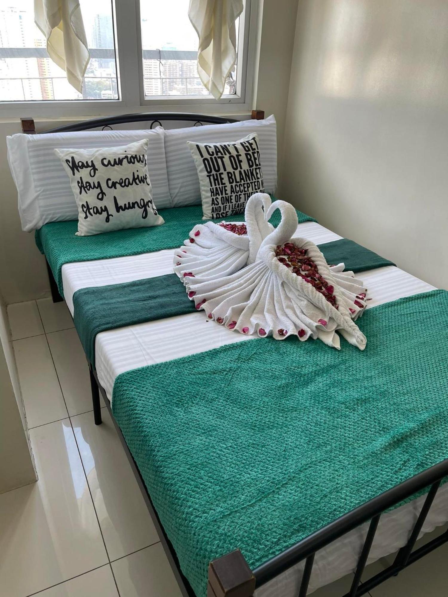 Green Residences Staycation By Pbyy Manila Oda fotoğraf